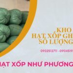 Kho hạt xốp ghế lười số lượng lớn